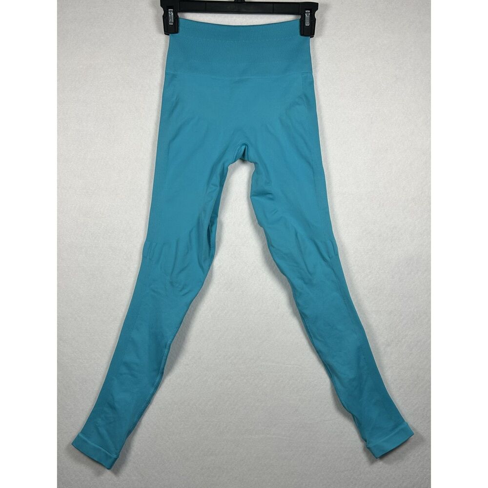 Lululemon Zone In Tight Seamless High-Rise Leggings Turquoise Teal - Size 6